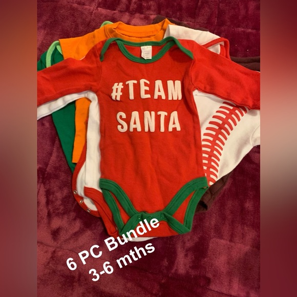 🍼🍼🍼Misc baby boy onesies most never worn-no stains   3-6 months - Picture 1 of 6